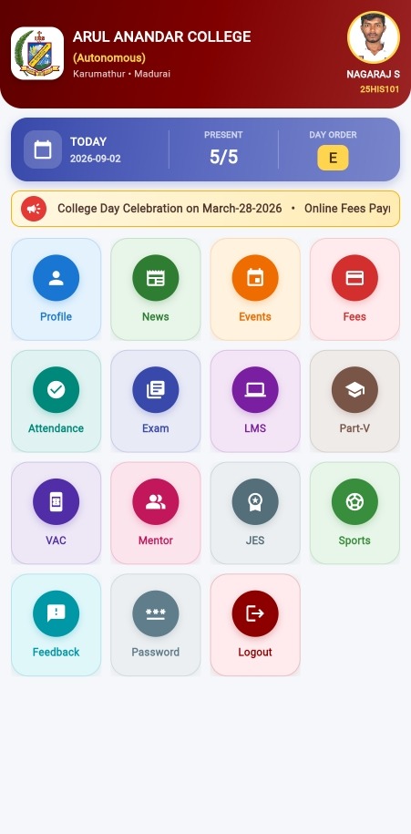 Student Dashboard